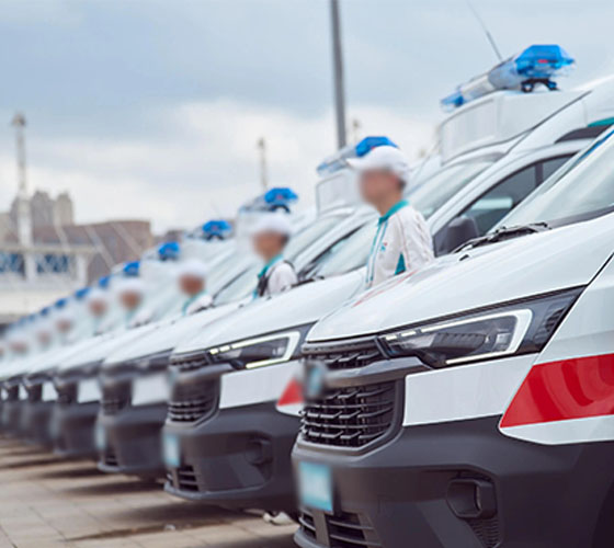 酉阳服务车队展示